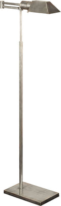 Studio Swing Arm Floor Lamp | Antique Nickel
