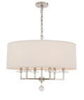 Paxton 25.5'' Polished Nickel Chandelier