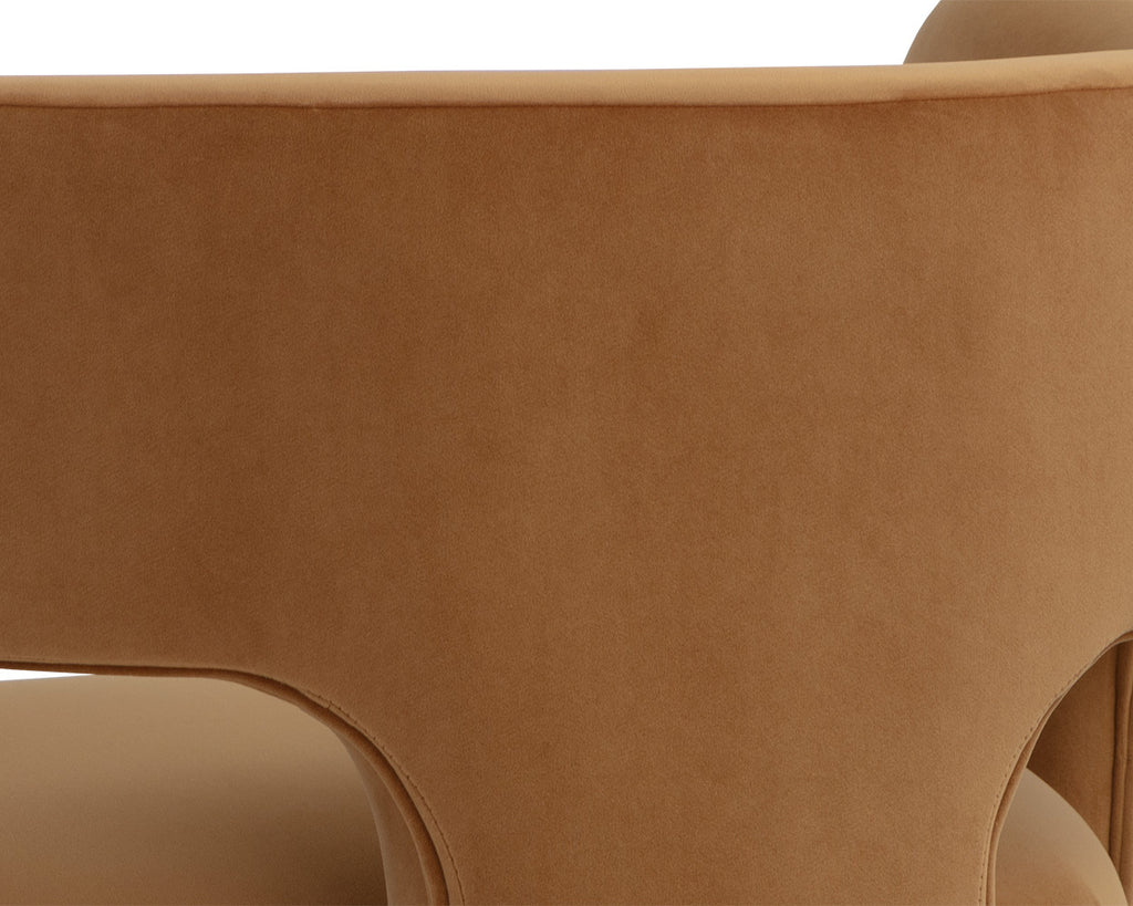 Isidore Lounge Chair - Meg Gold