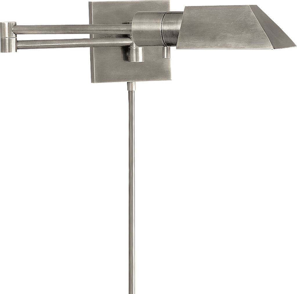 Studio Swing Arm Wall Light | Antique Nickel