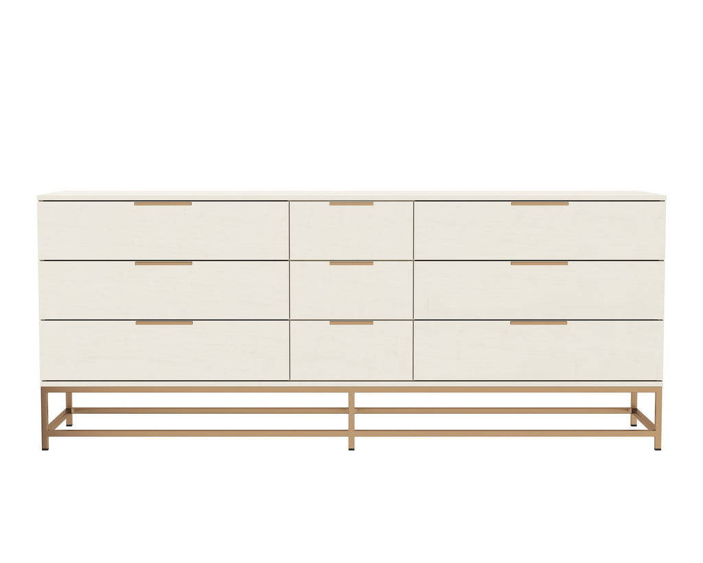 Rebel Dresser - Large - Champagne Gold - Cream