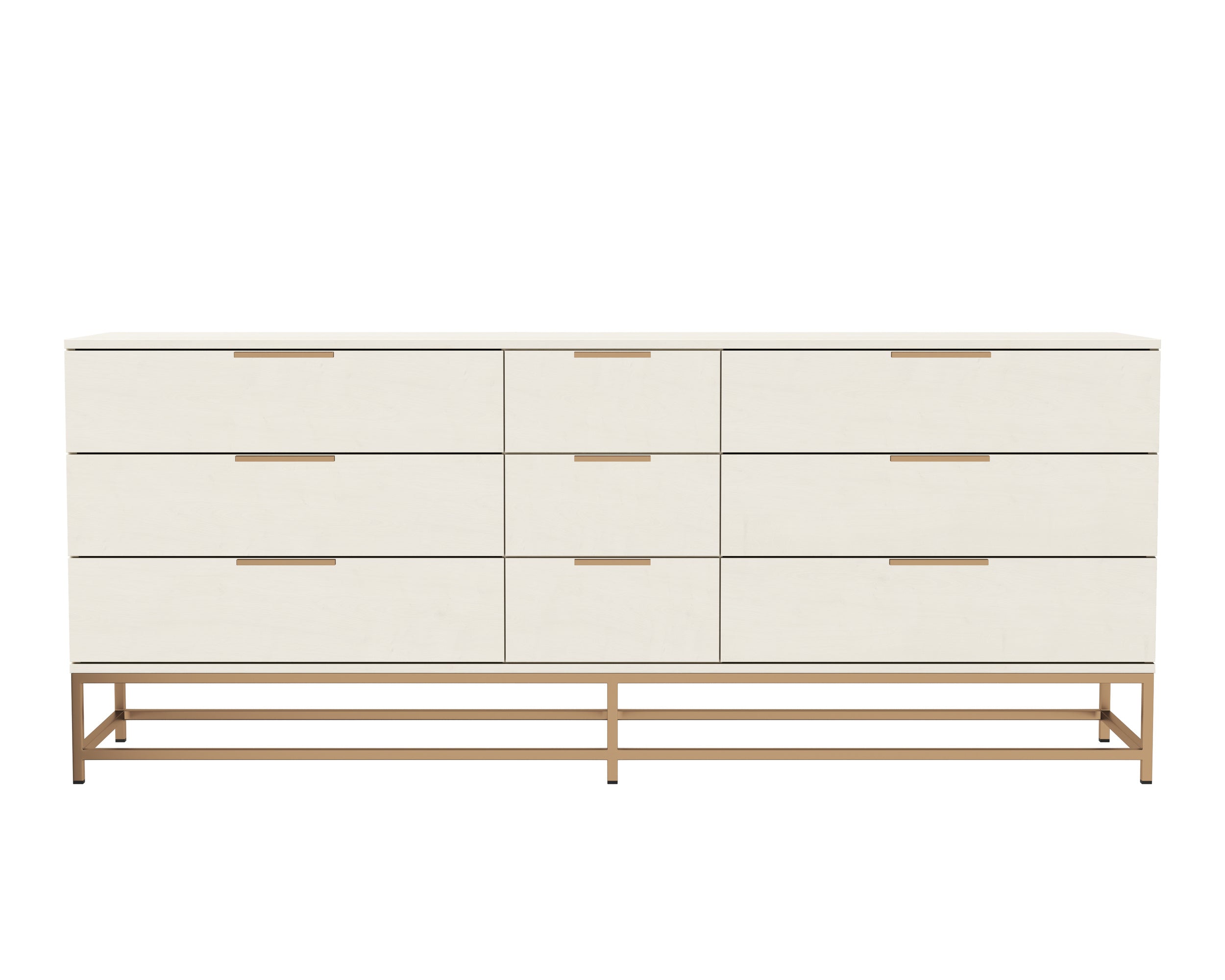 Rebel Dresser - Large - Champagne Gold - Cream