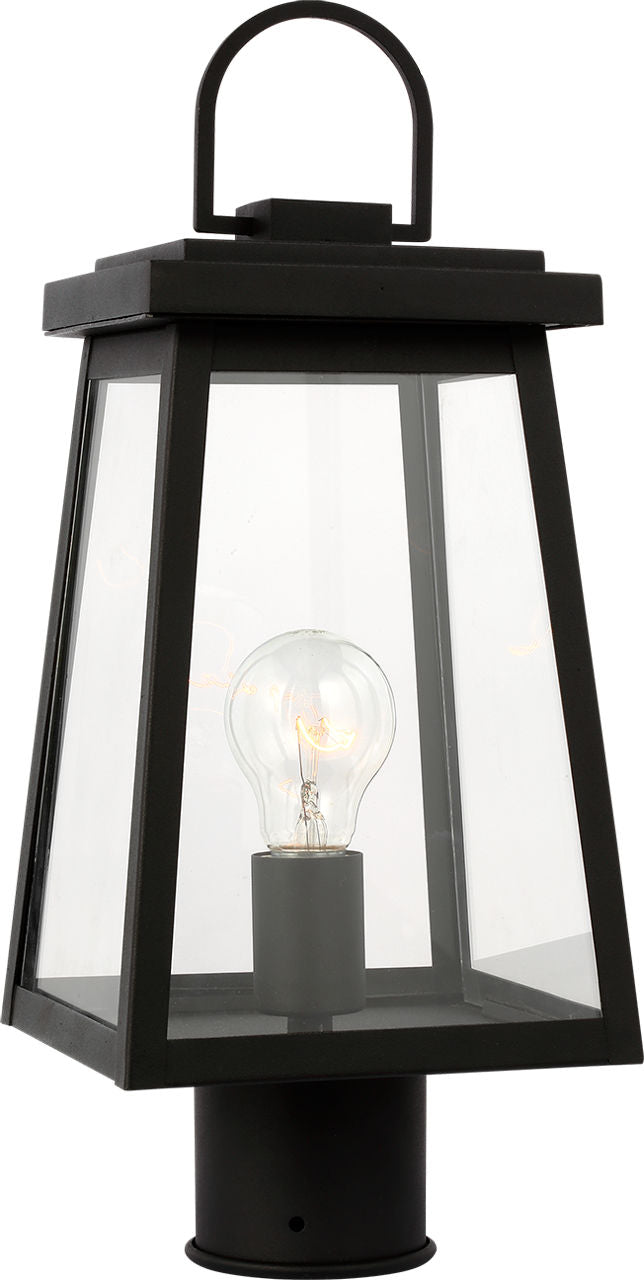 Founders Post Lantern | Black Frosted Bulb