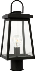 Founders Post Lantern | Black Frosted Bulb