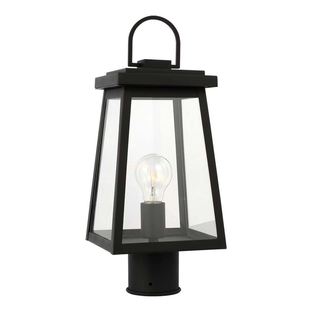 Founders Post Lantern | Black Frosted Bulb