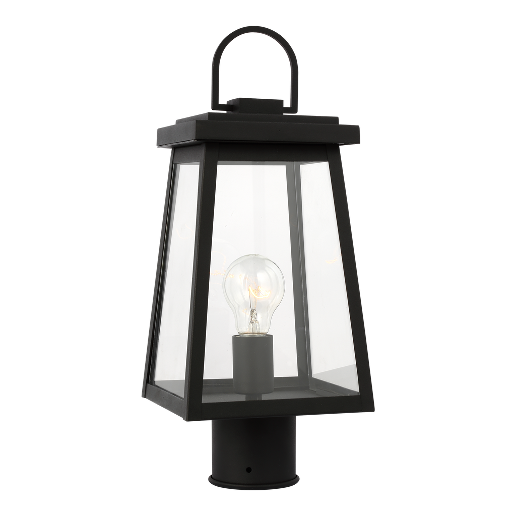Founders Post Lantern | Black Clear Bulb