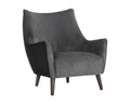 Sorrel Lounge Chair - Polo Club Kohl Grey / Abbington Black