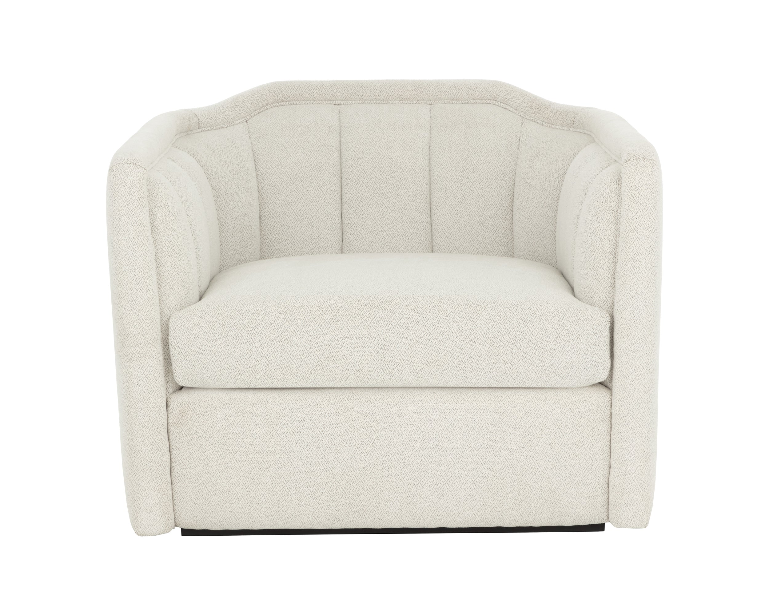 Birrit Swivel Armchair - Alaska Greige