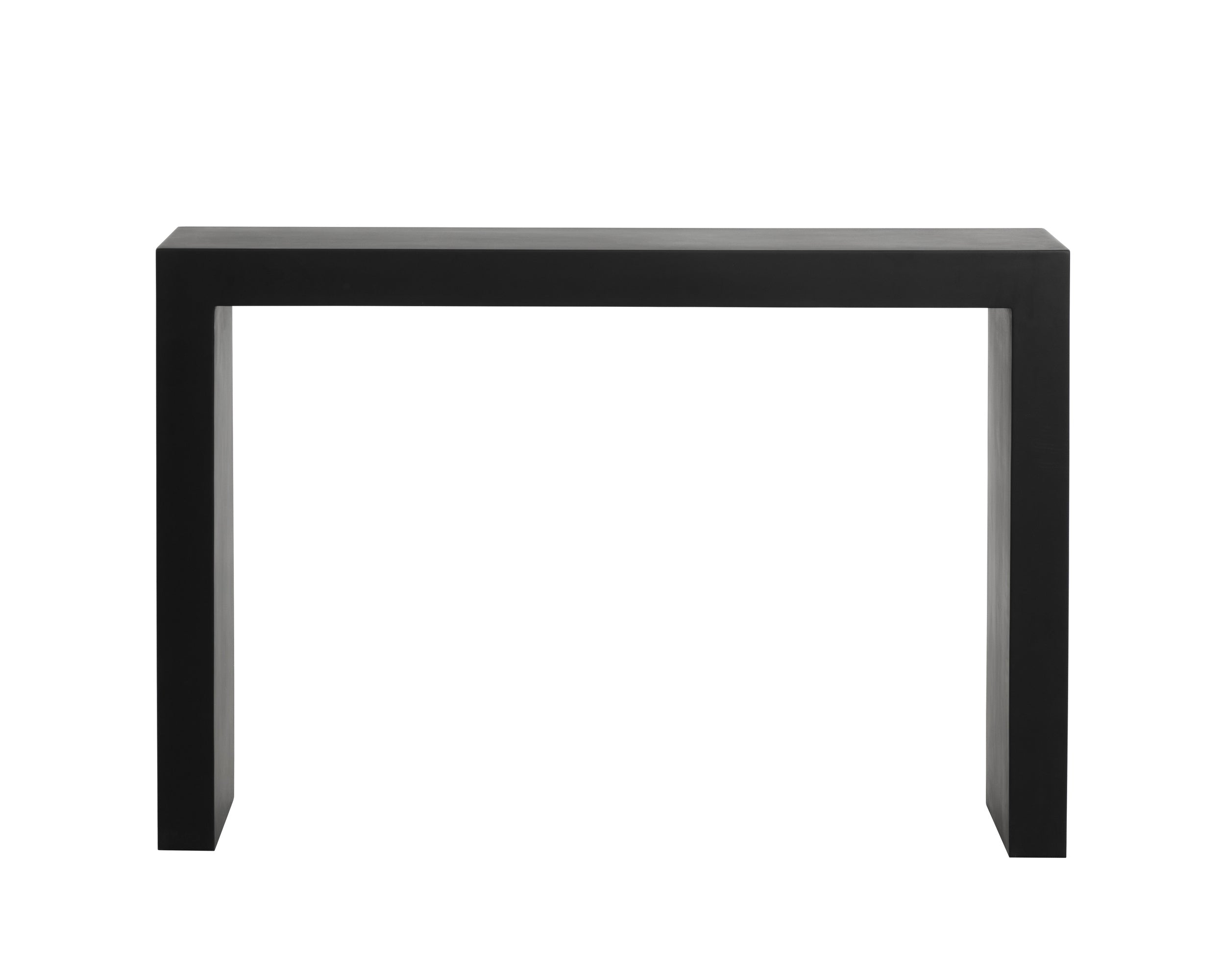 Axle Console Table - Black