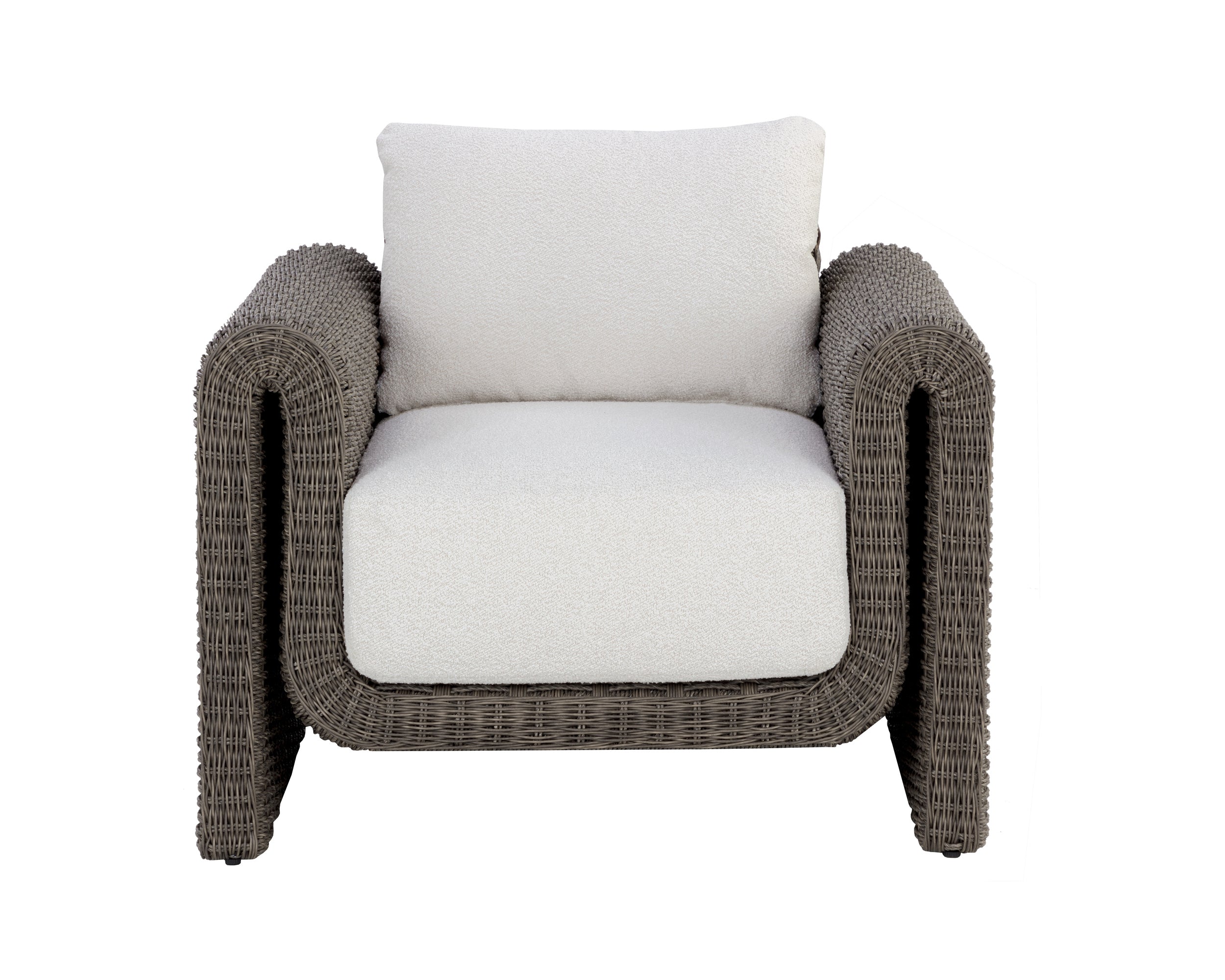 Tibi Armchair - Grey - Louis Cream