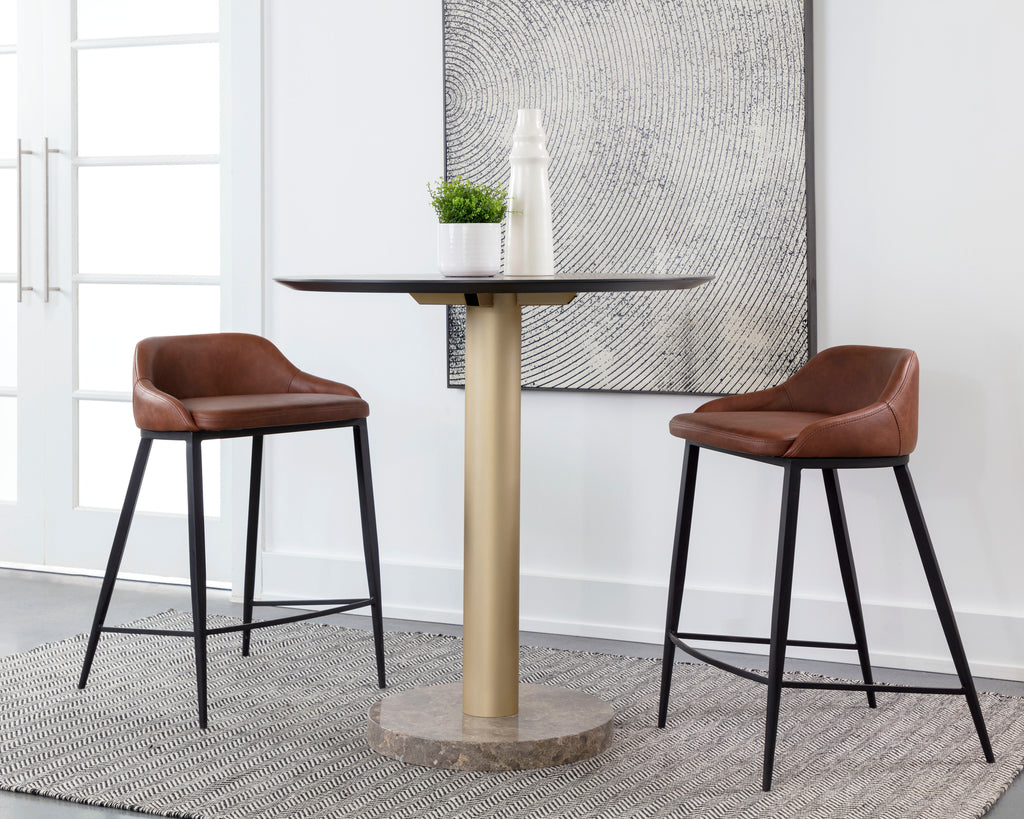 Astra Counter Stool - Cinnamon Brown