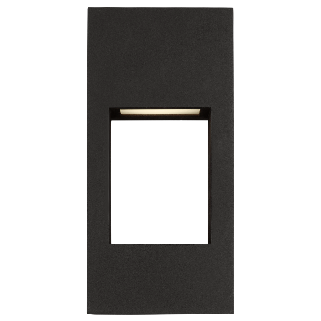Testa Small LED Outdoor Wall Lantern Black Bulbs Inc