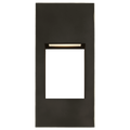 Testa Small LED Outdoor Wall Lantern Antique Bronze Bulbs Inc