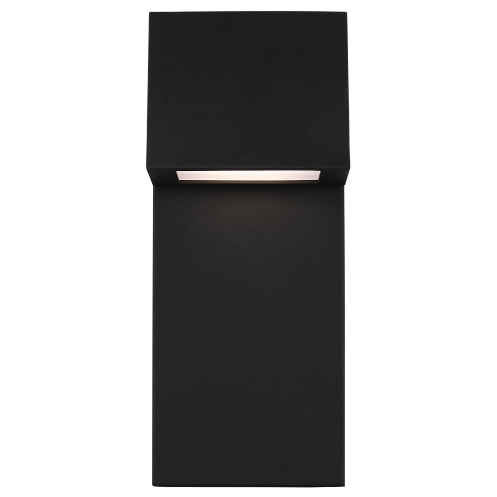 Rocha Small LED Outdoor Wall Lantern Black Bulbs Included