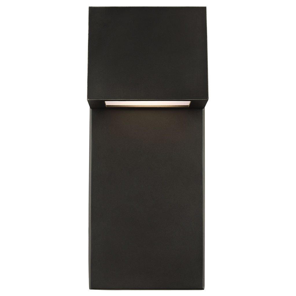 Rocha Small LED Outdoor Wall Lantern Antique Bronze Bulbs Inc