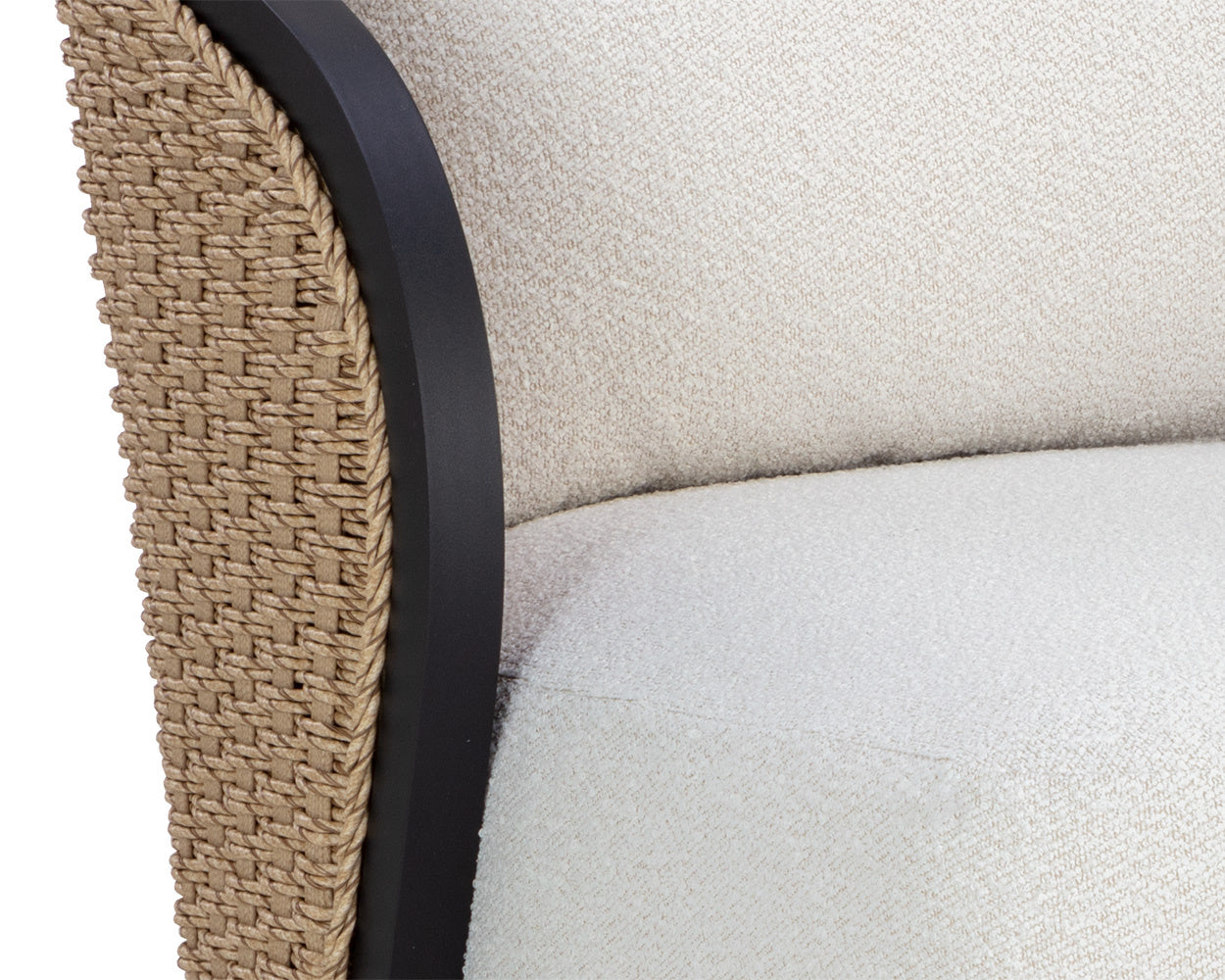 Bora Swivel Armchair - Louis Cream