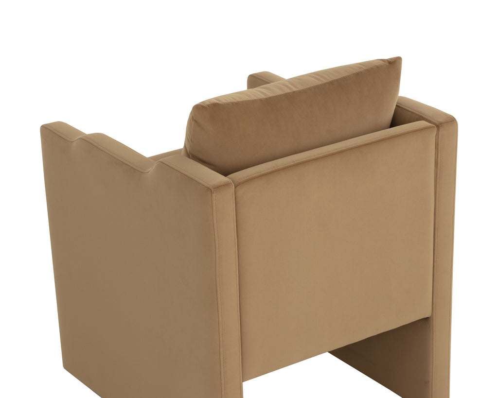 Scala Dining Armchair - Kona Camel