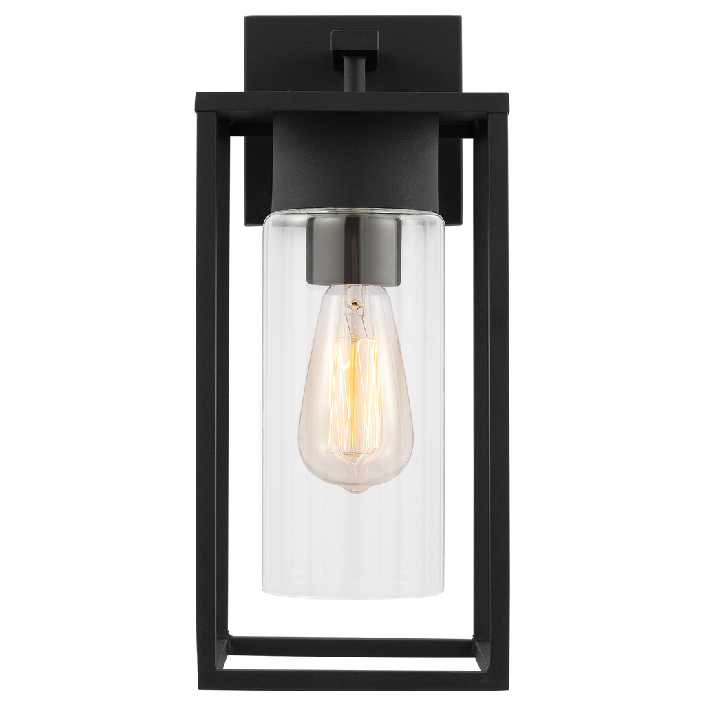 Vado Medium One Light Outdoor Wall Lantern Black