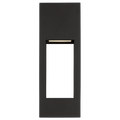 Testa Medium LED Outdoor Wall Lantern Black Bulbs Inc