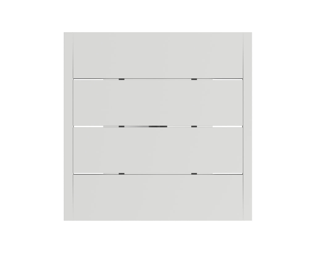 Merano Bar Table - Square - White