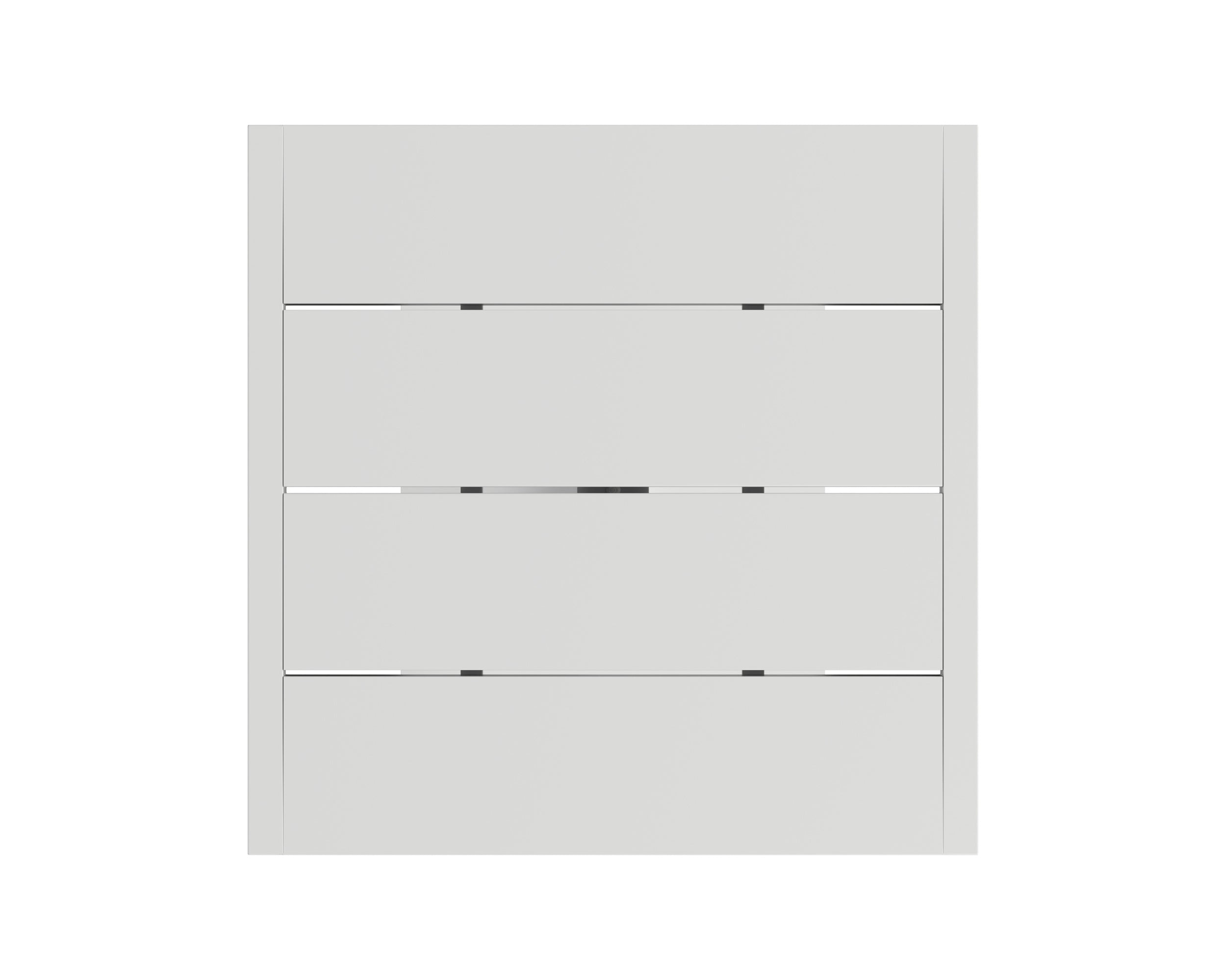 Merano Bar Table - Square - White