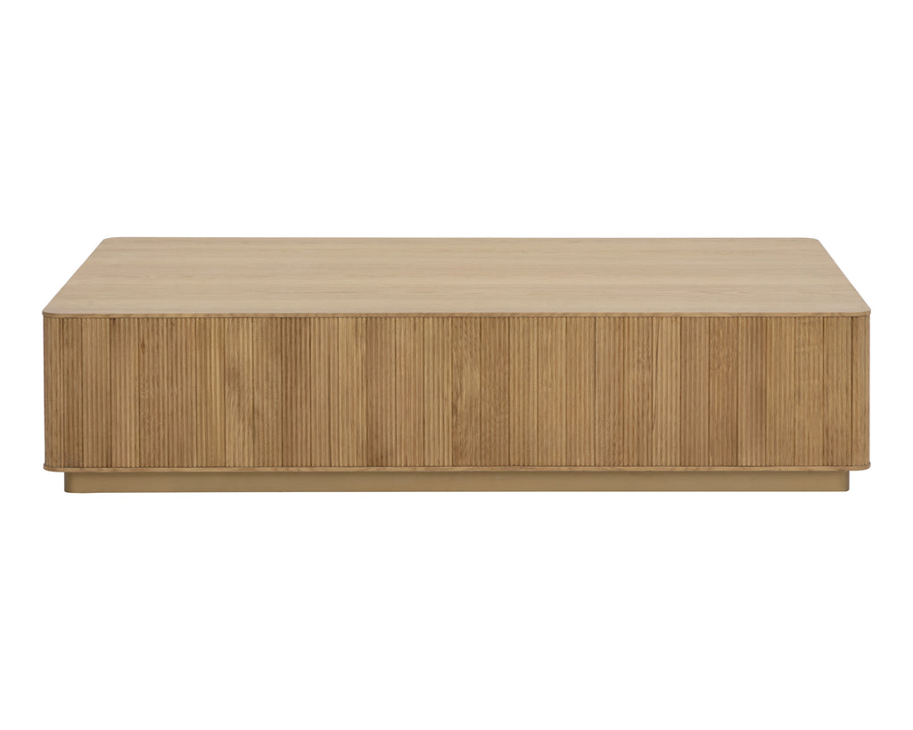 Kalla Coffee Table - Rectangular - Rustic Oak
