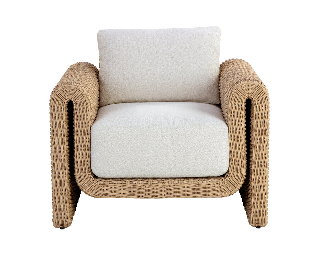 Tibi Armchair - Natural - Louis Cream