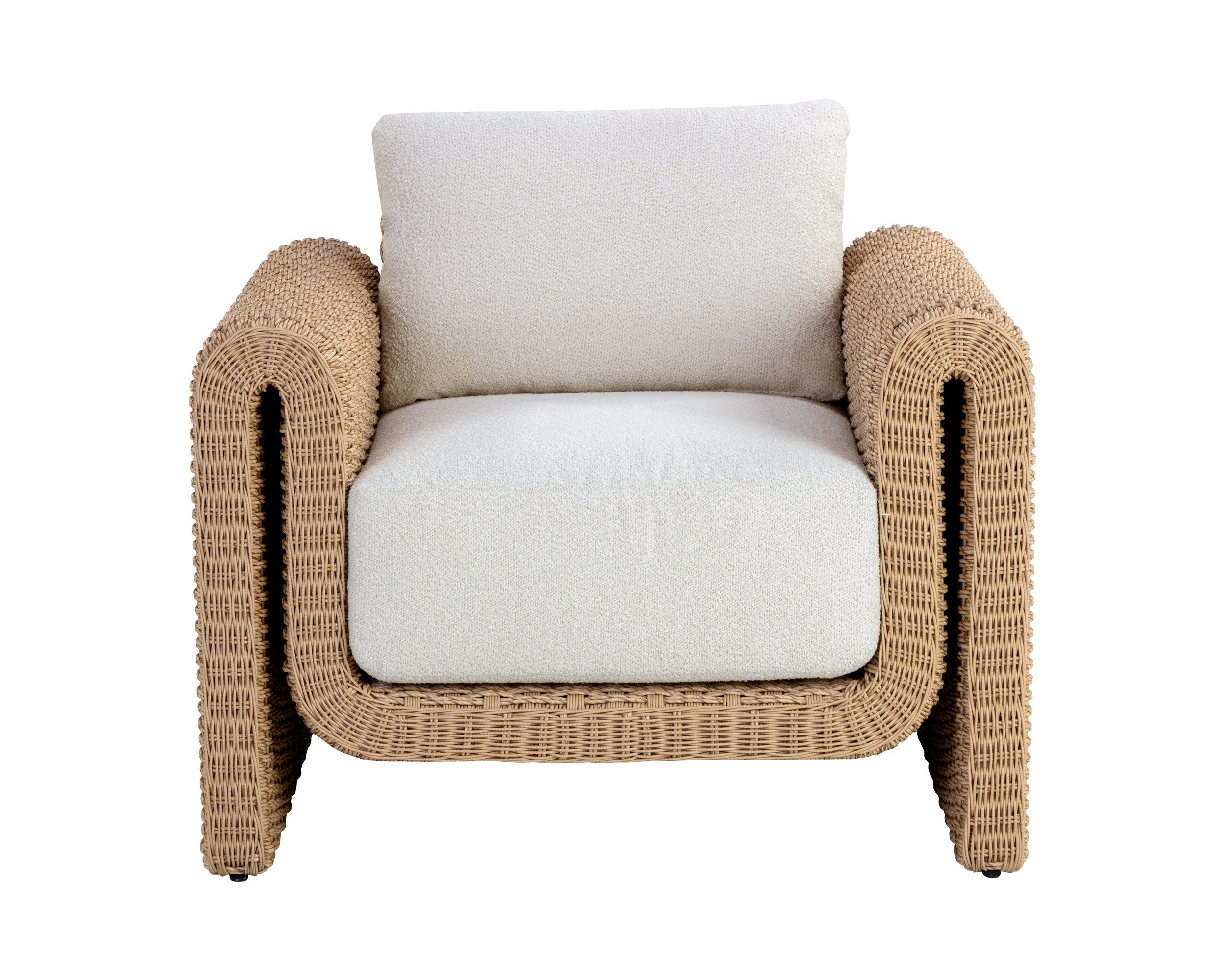 Tibi Armchair - Natural - Louis Cream