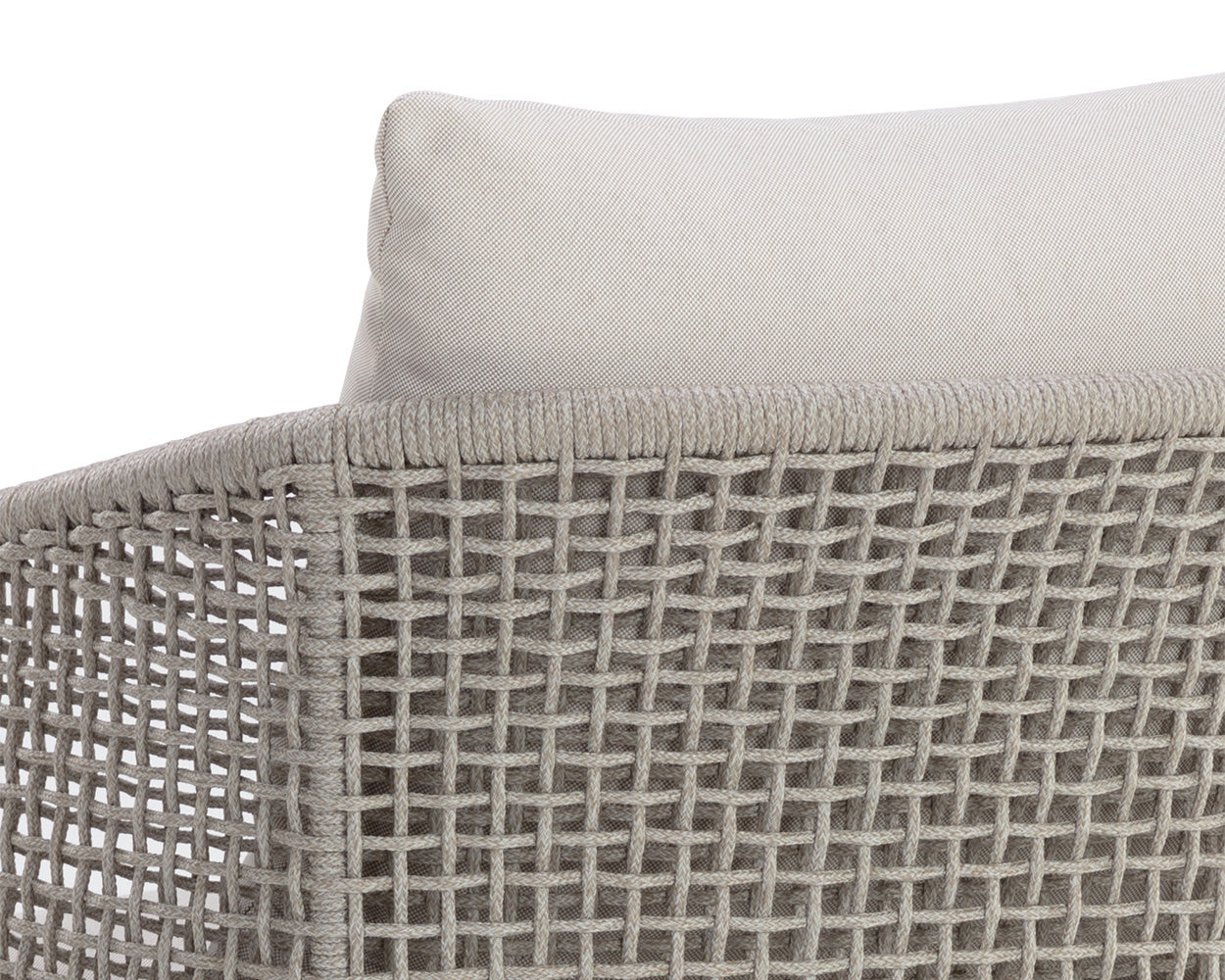 Capri Dining Armchair - Drift Brown - Palazzo Cream