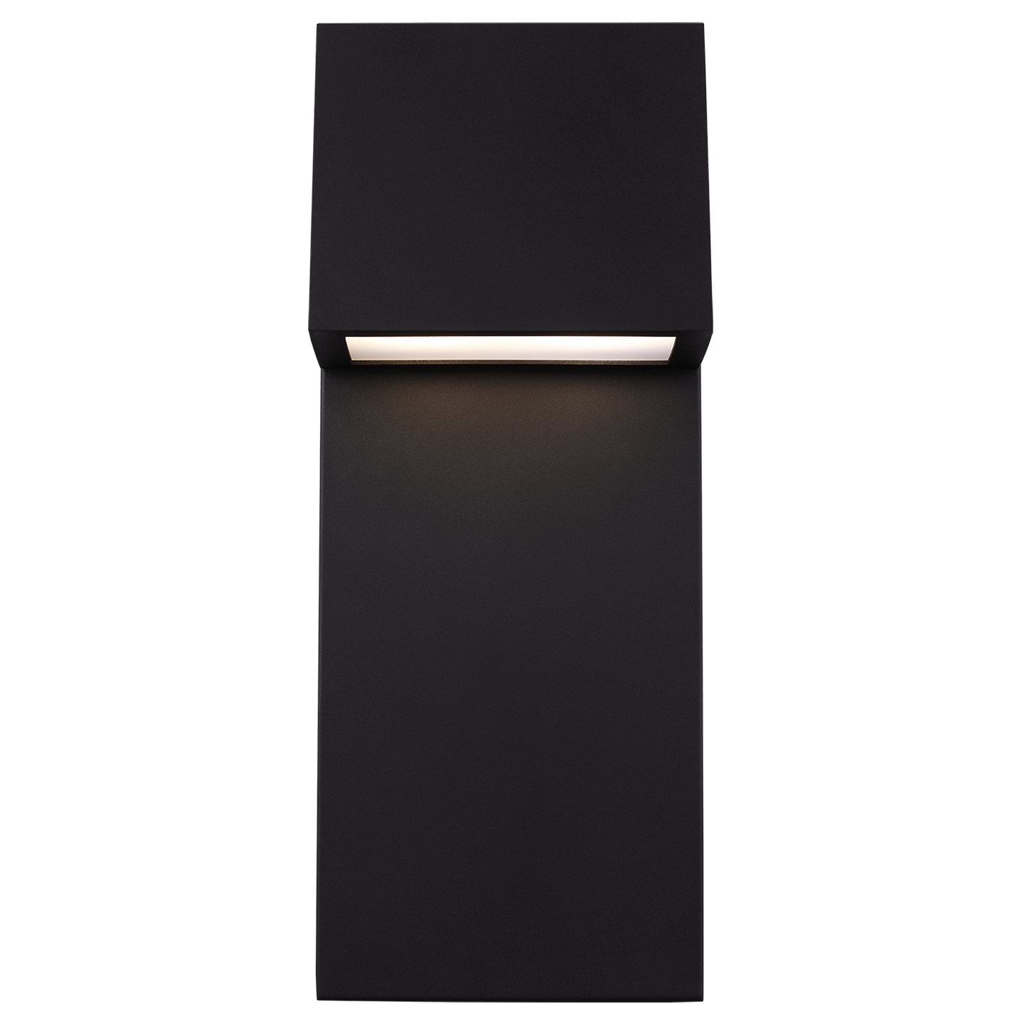 Rocha Large LED Outdoor Wall Lantern Black Bulbs Included