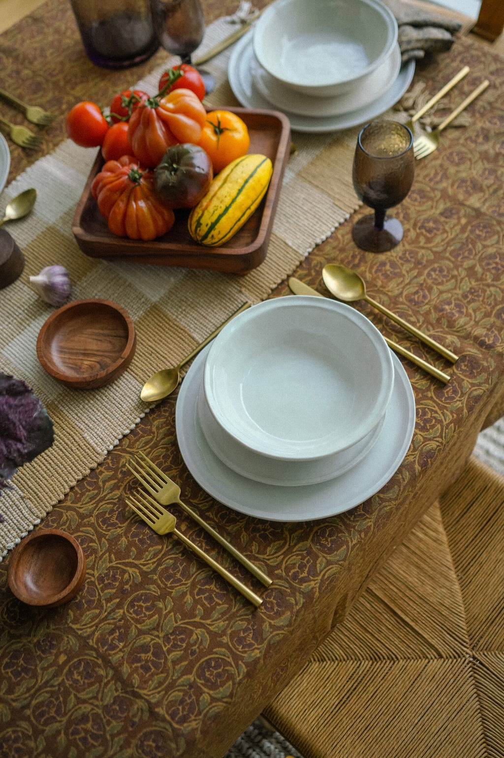 Mayur Block Print Tablecloth