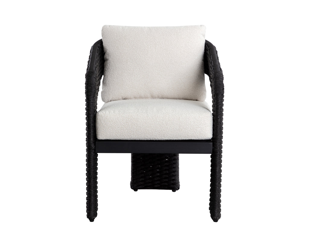 Pylos Dining Armchair - Black - Louis Cream