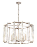 Carson 28'' Polished Nickel Chandelier