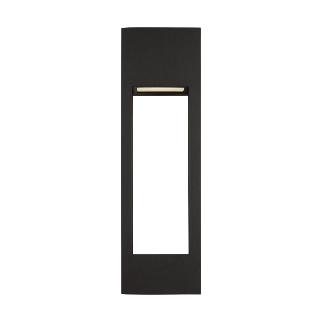 Testa Extra Large LED Outdoor Wall Lantern Black Bulbs Inc