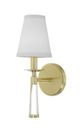 Baxter 5'' Aged Brass Sconce