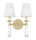 Baxter 12'' Aged Brass Sconce
