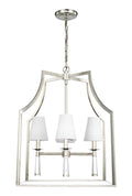 Baxter 22'' Polished Nickel Chandelier
