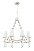 Baxter 31.5'' Polished Nickel Chandelier