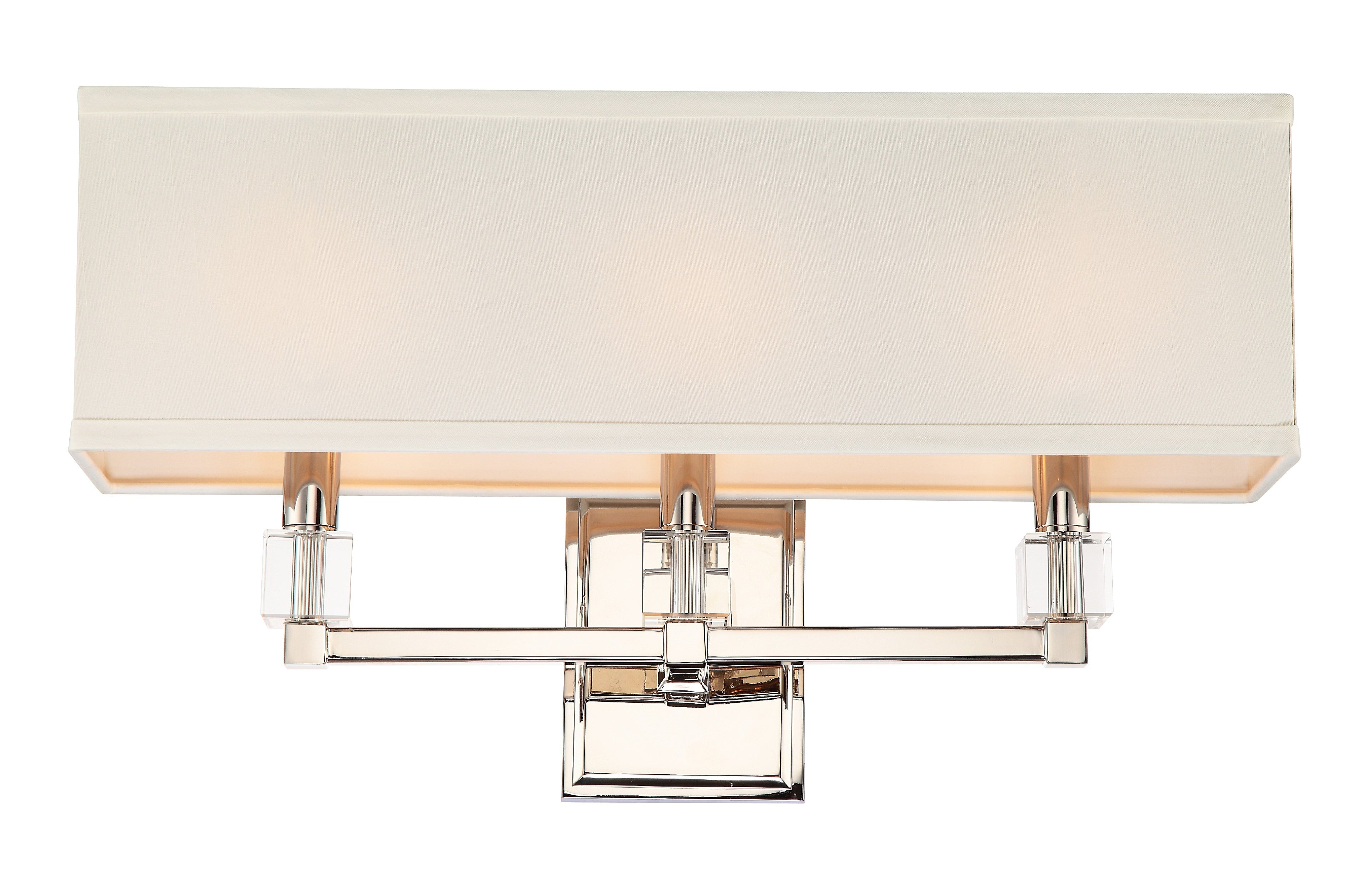 Dixon 21'' Polished Nickel Sconce
