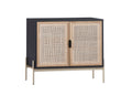 Avida Sideboard - Small - Gold - Black/Natural