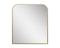 Calabasas Wall Mirror - Rustic Oak