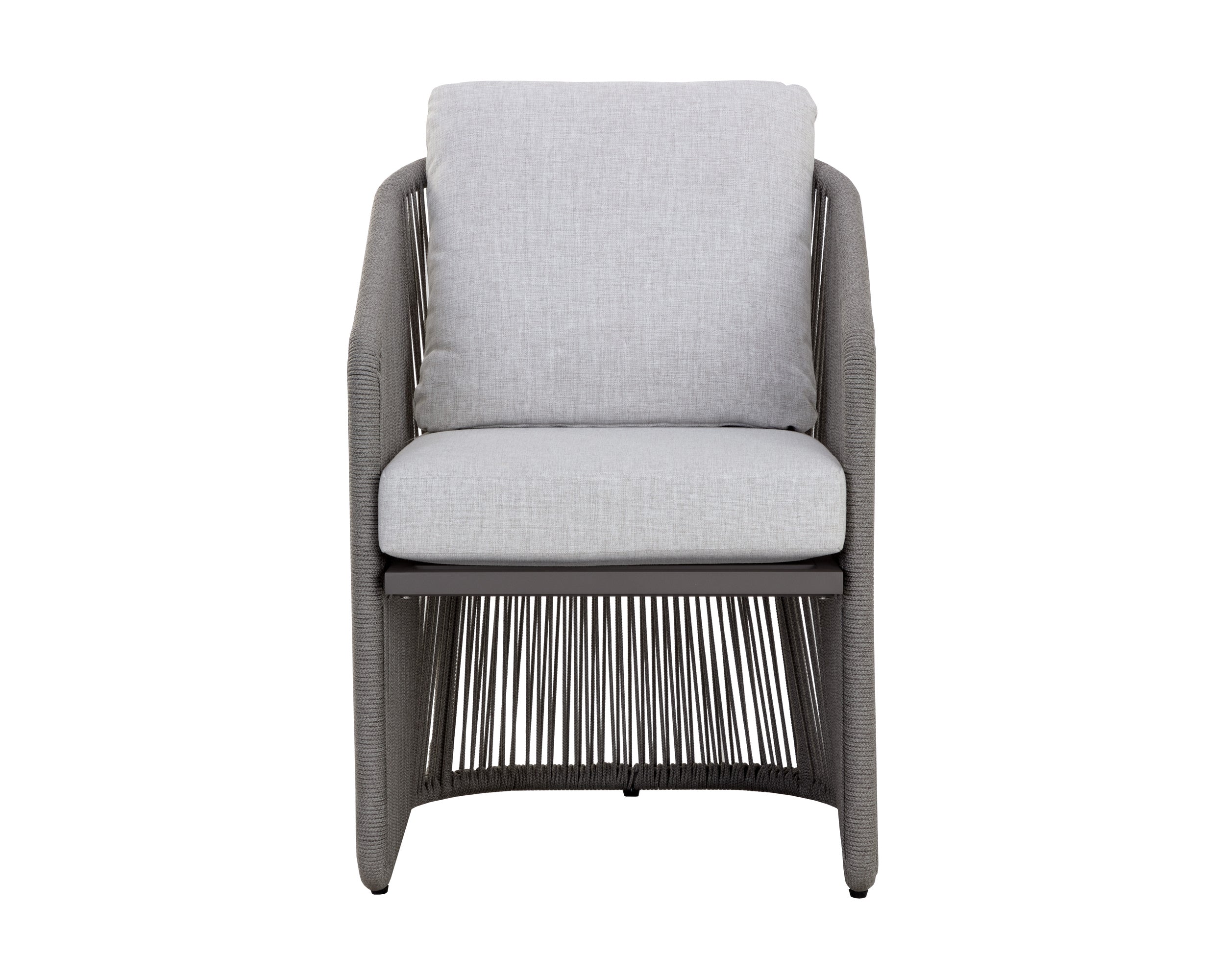 Allariz Dining Armchair - Warm Grey - Gracebay Light Grey