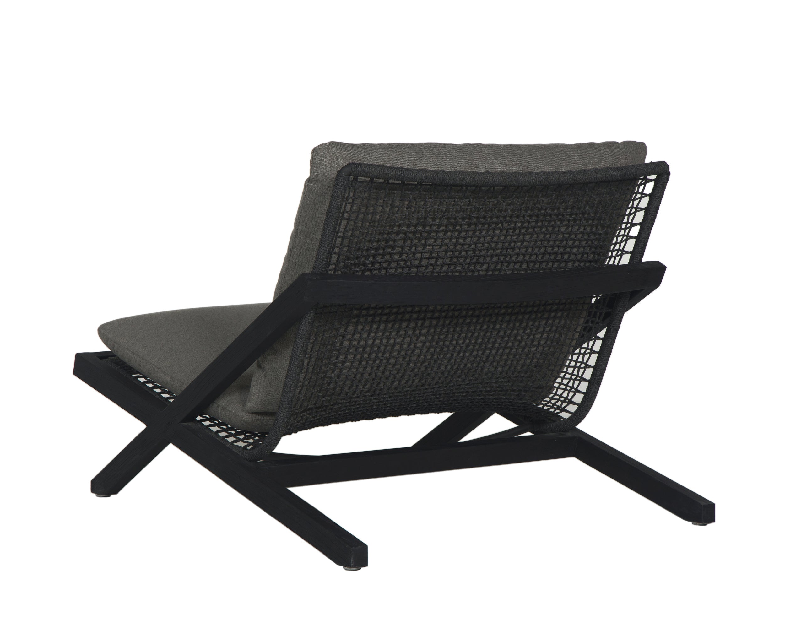 Bari Lounge Chair - Charcoal - Gracebay Grey