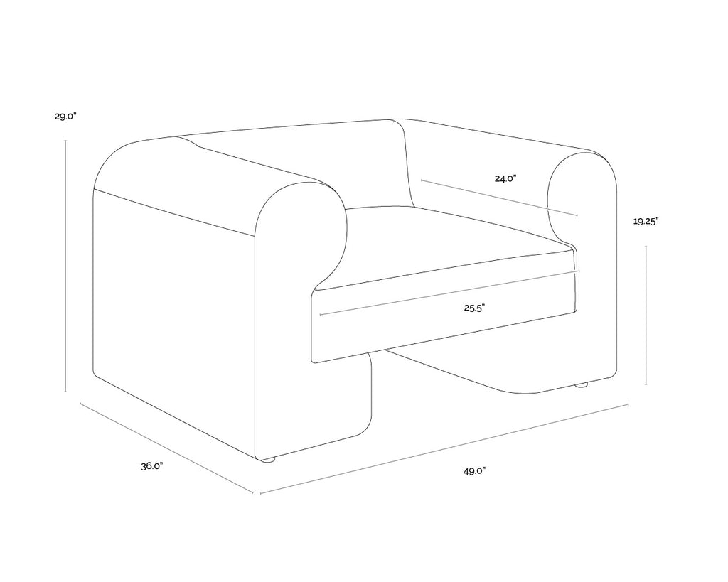 Ionic Armchair - Meg Ash