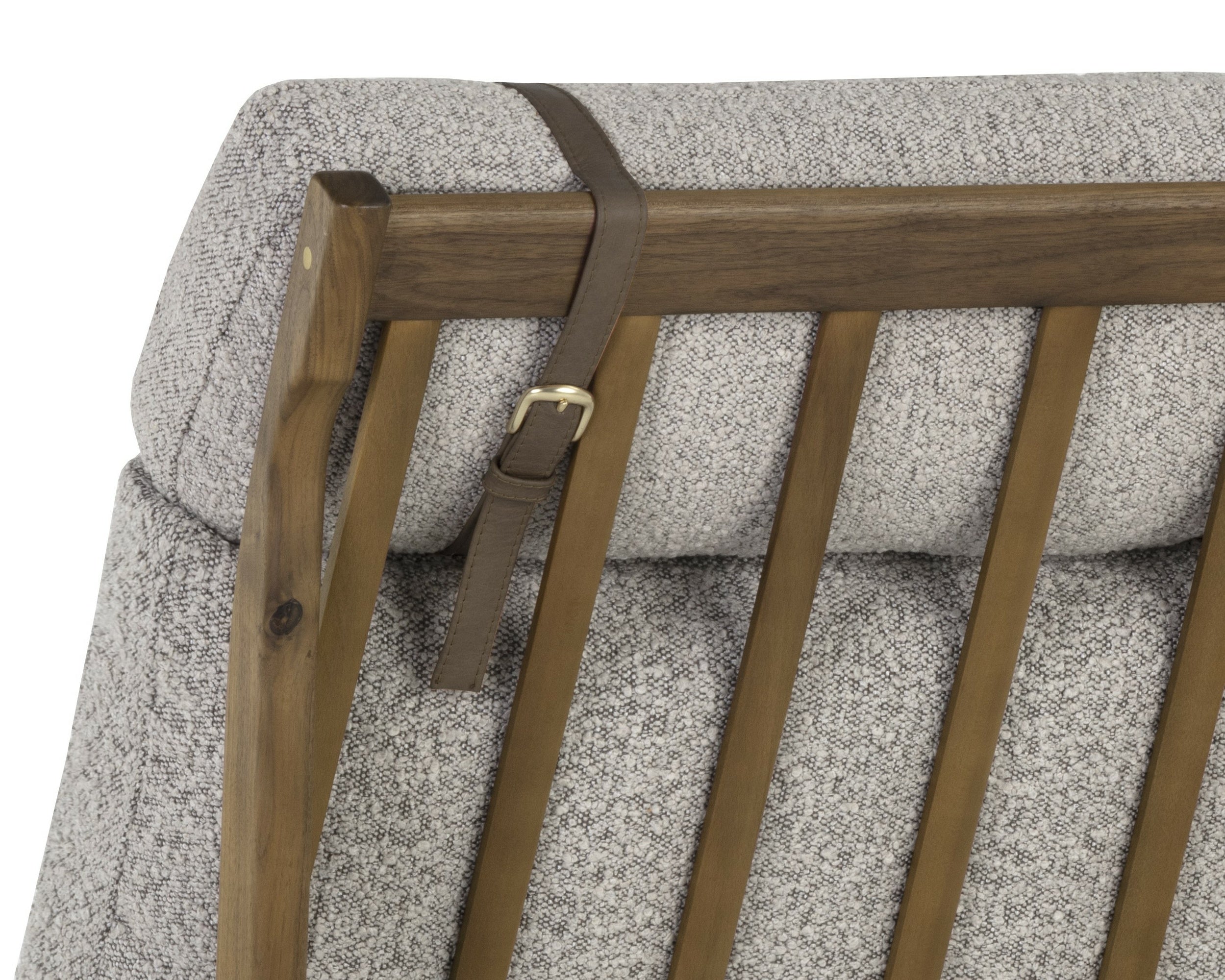 Elanor Lounge Chair - Walnut - Altro Cappuccino