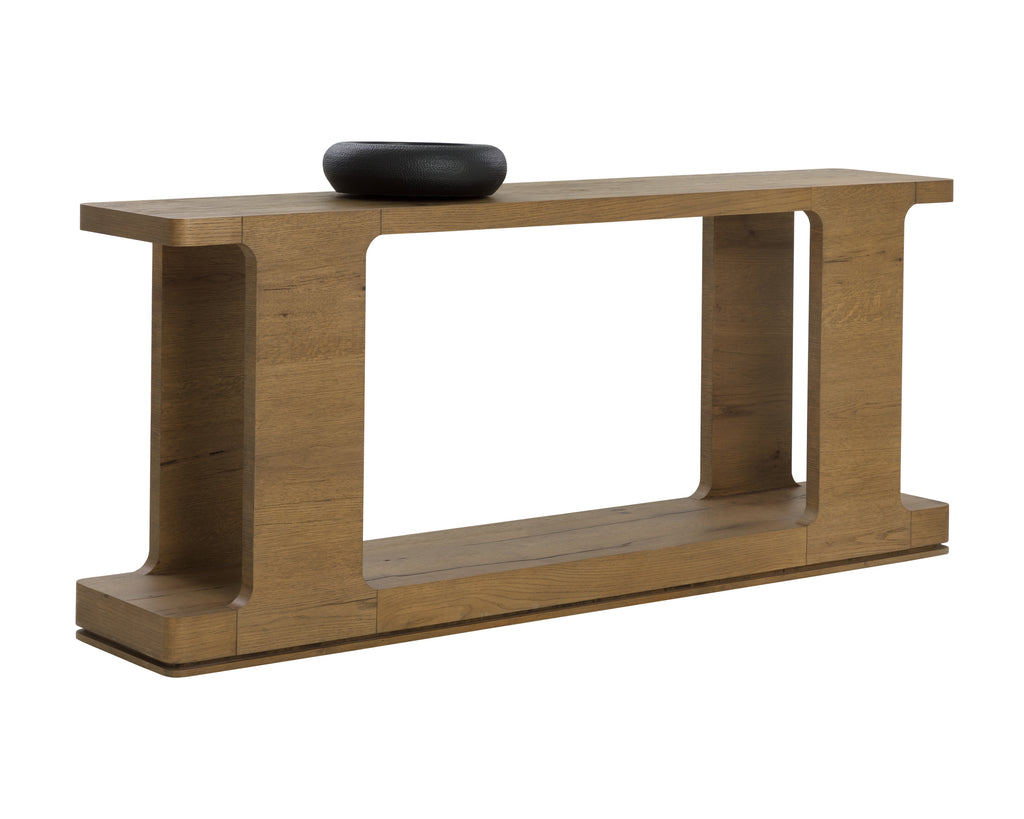 Hercules Console Table - Honey Grey
