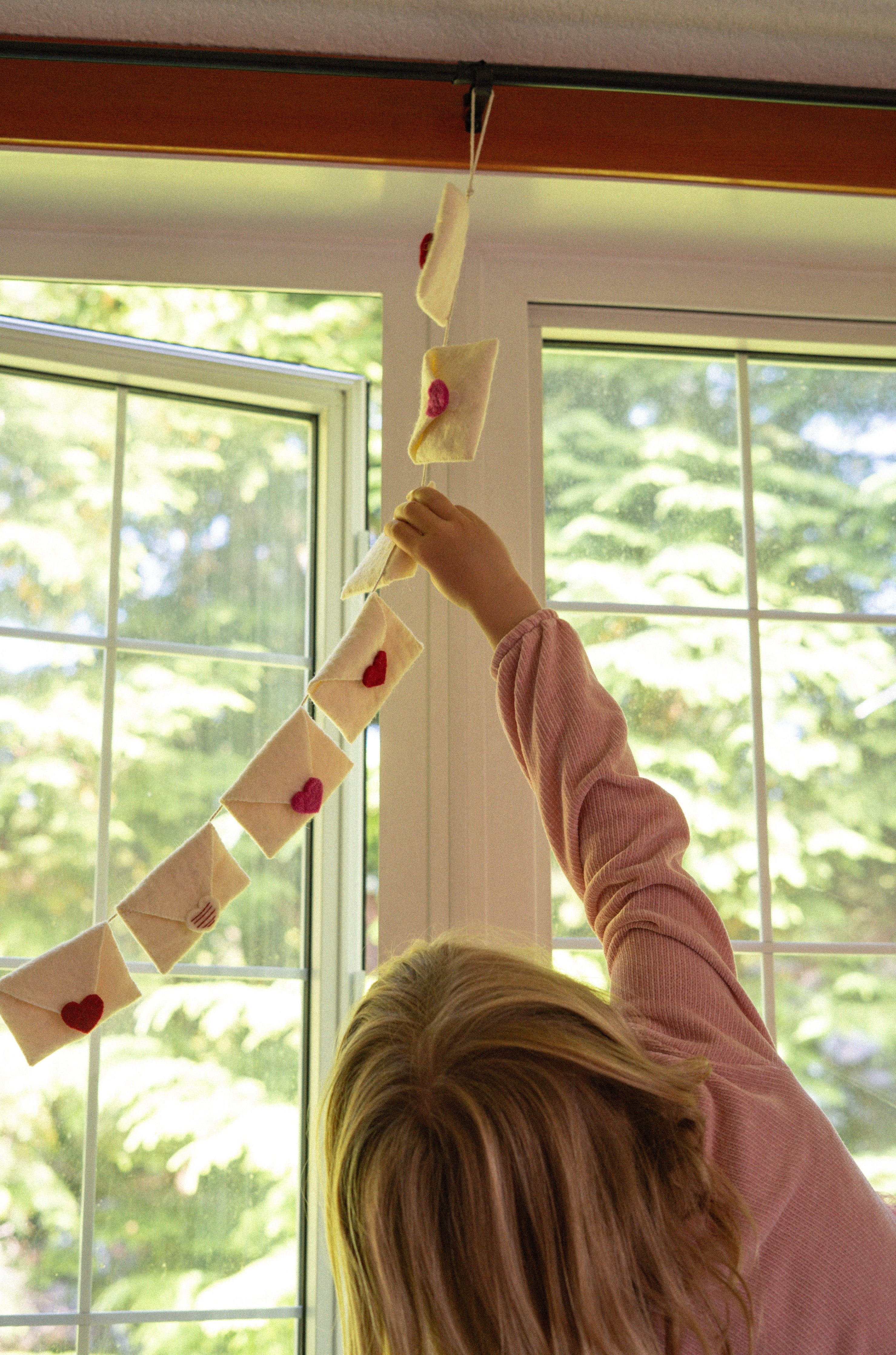Love Letter Felt Garland
