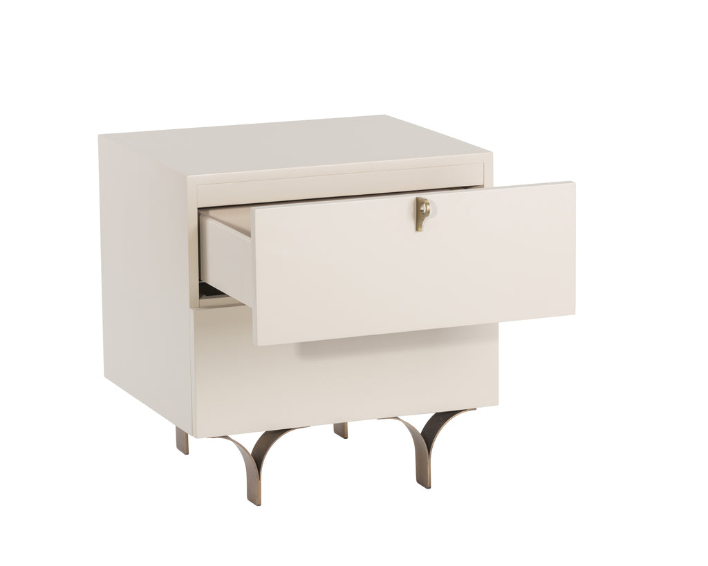 Celine Nightstand - Small - Cream