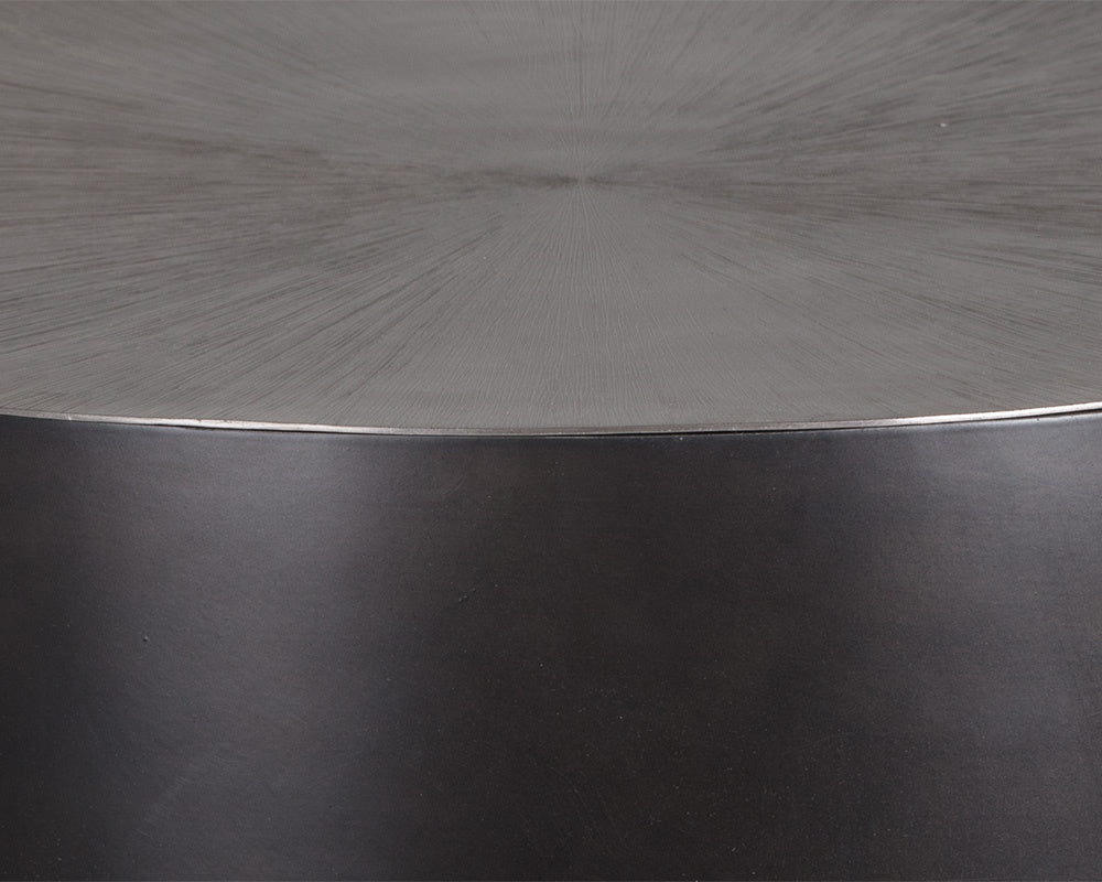 Creed Coffee Table - Small - Gunmetal