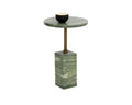 Mizani End Table - Marble Look - Sage